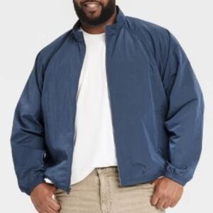 NEW Goodfellow & Co. Men's Water Resistant Windbreaker Jacket Size 2XL